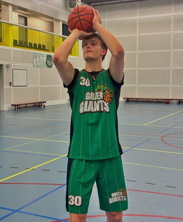 Jochem van der Beek - Franklin College - Basketbal'
